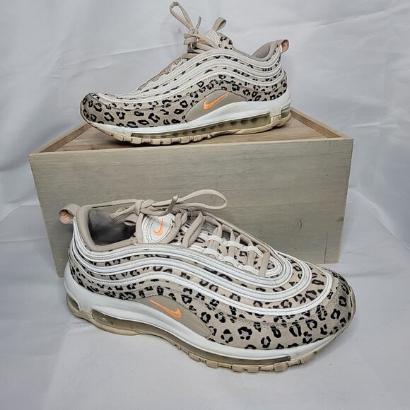 Nike Shoes - Nike- Women's Air Max 97- Desert Sand- Leopard Print- size 9.5